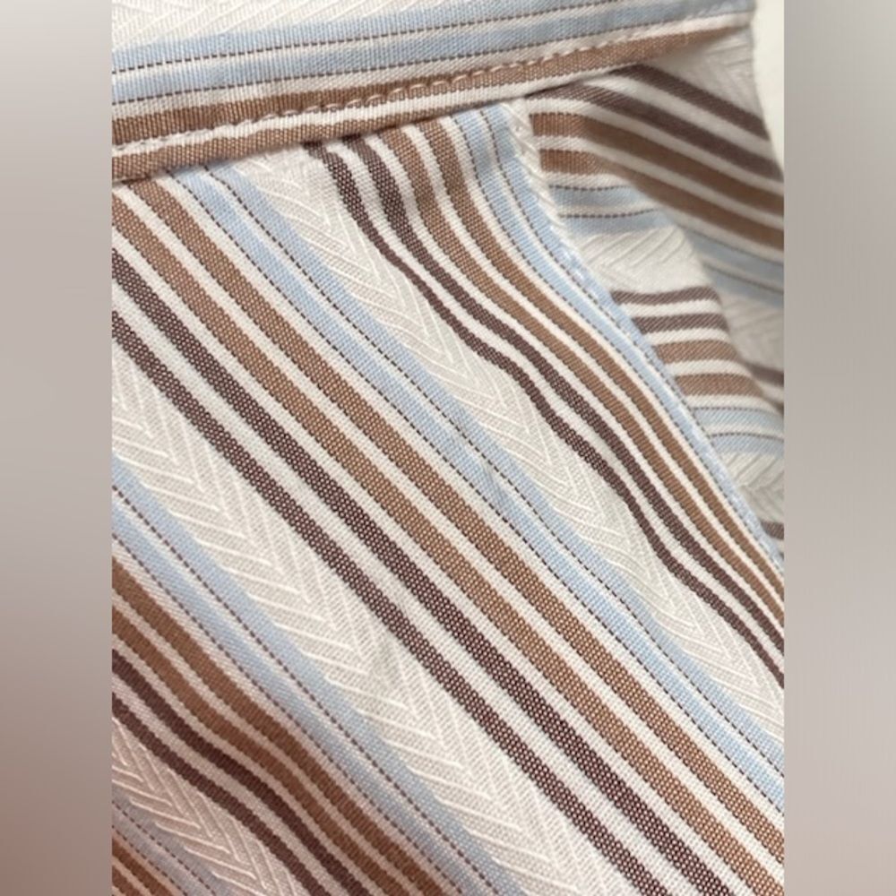 Eddie Bauer Men’s Striped Button Down Shirt Long Sleeve Size XL Retro - Picture 13 of 13